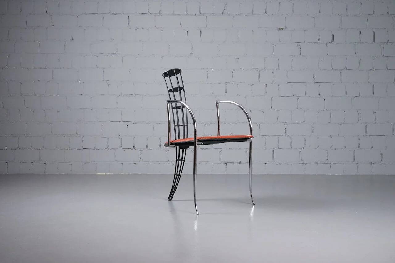 Chaise Xaver par William K. Sawaya pour Sawaya & Moroni