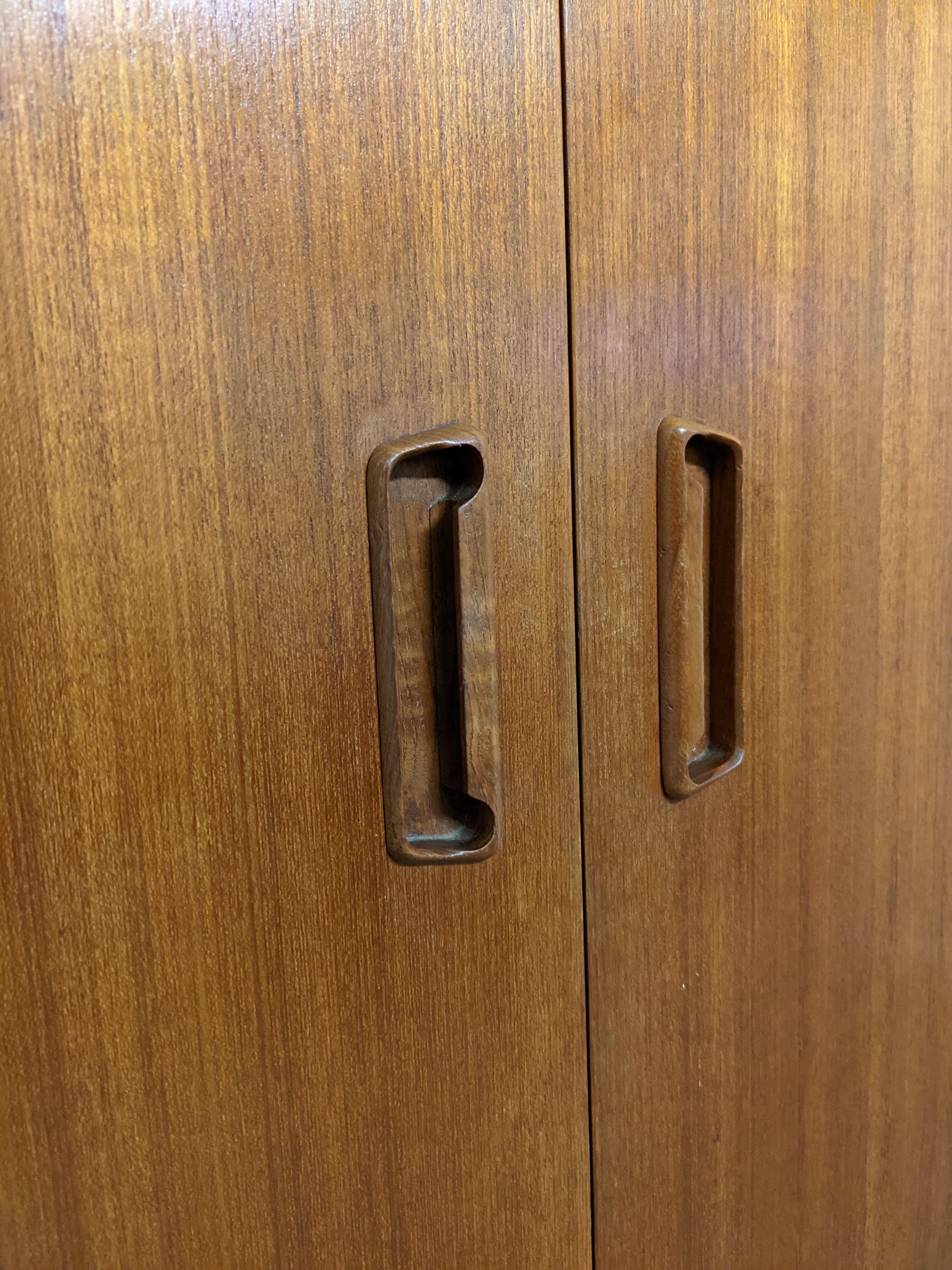 Danish teak wardrobe from the 50s/60s