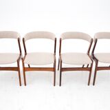 Dining chairs, T21 Fire model, Korup Stolefabrik, Denmark, 1960s