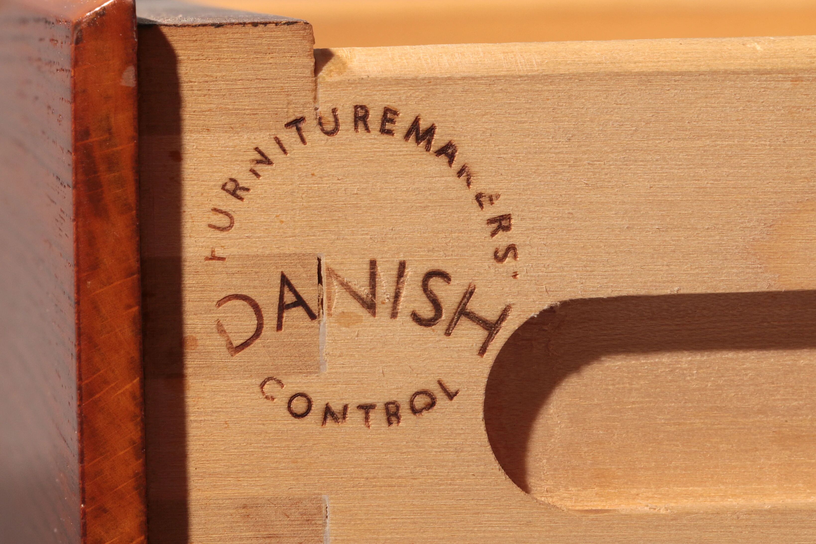 Danish architectural desk by Svend & Madsen from the 1960s