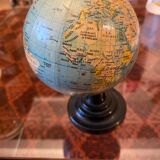 Vintage earth globe