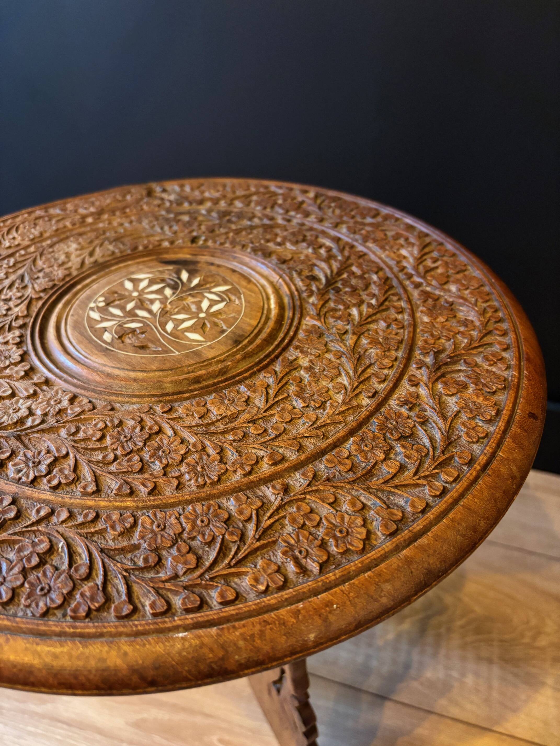 Moroccan tripod table