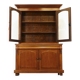 Bibliothèque ancienne anglaise en acajou