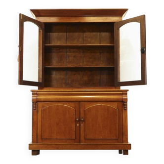 English Antique Mahogany Bookcase