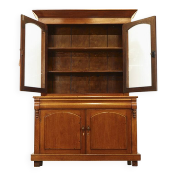 English Antique Mahogany Bookcase