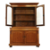 Bibliothèque ancienne anglaise en acajou