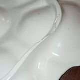 Antique English oyster plate from the late 19th to early 20th century.