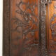Buffet indochinois en bois de fer sculpté à la main 19ème siècle