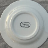 Set of earthenware plates
