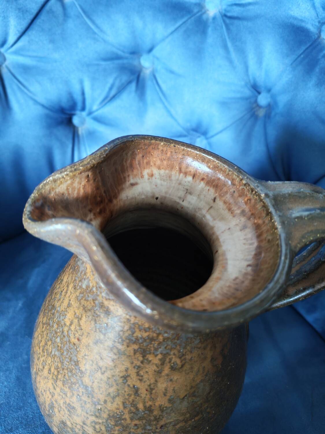 Collection de trois vases en grès  Rudi Stahl Studio Pottery 1970