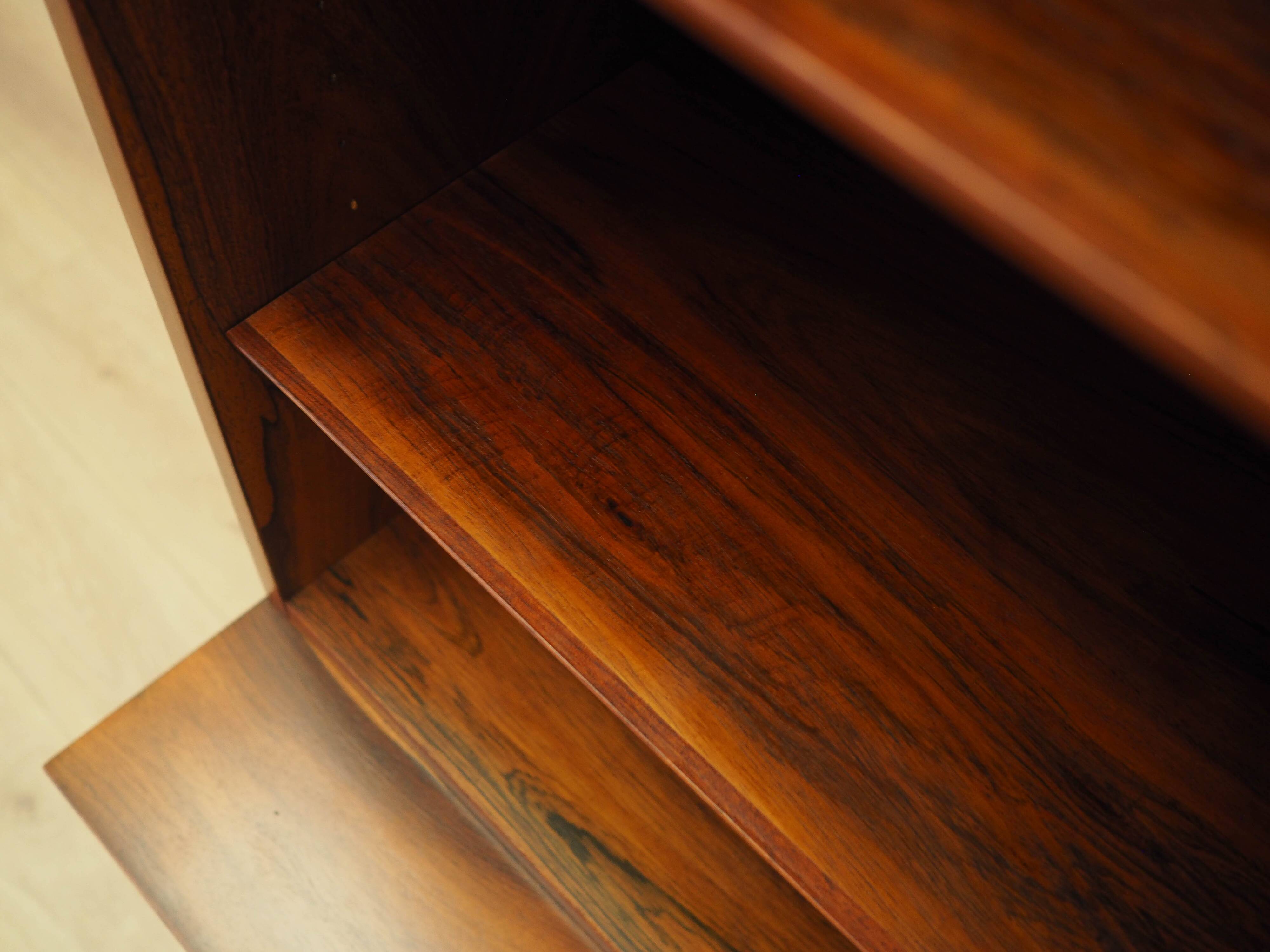 Rosewood bookcase, Danish design, 1970s, manufactured by Hundevad
