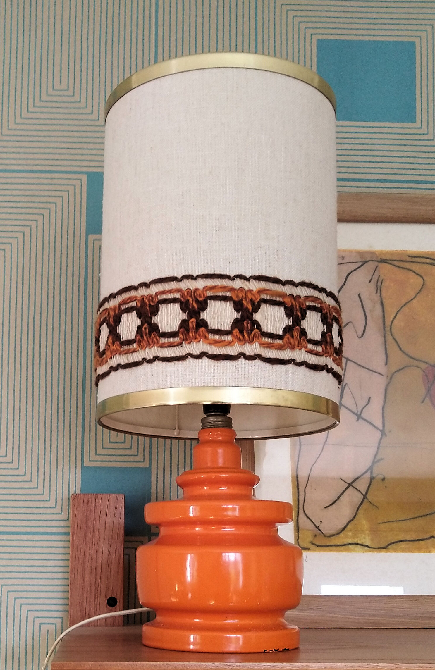Vintage seventies lamp