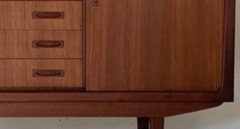 Vintage Scandinavian teak sideboard
