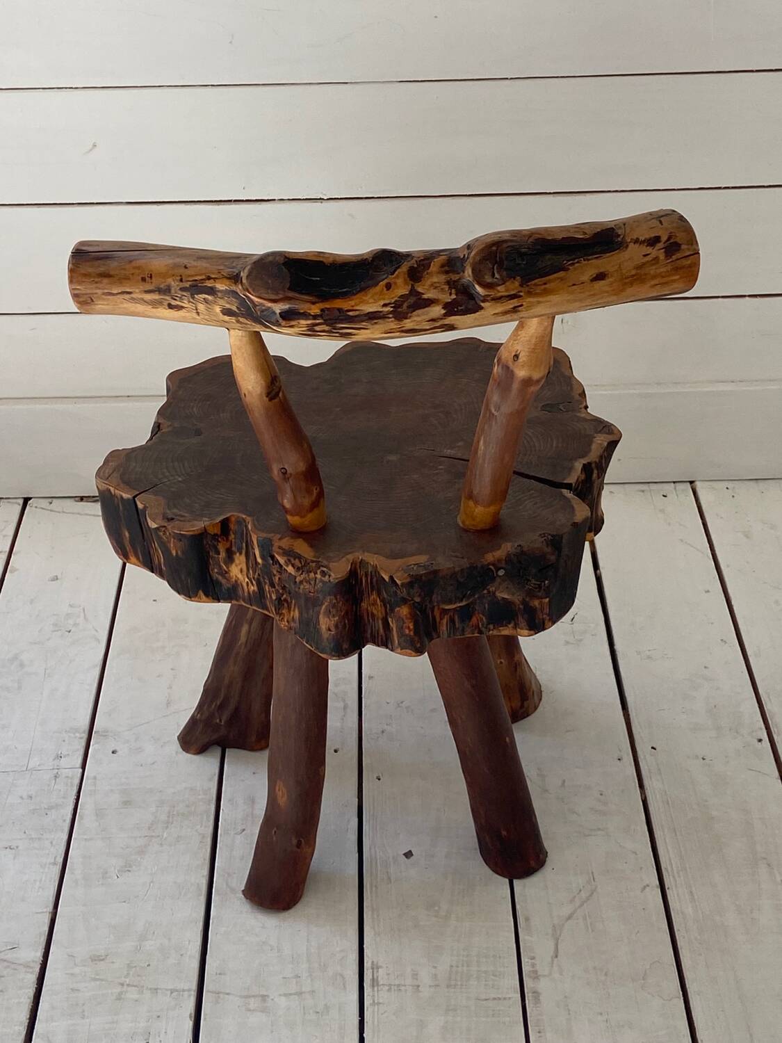 Chaise d’appoint en bois massif