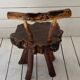 Chaise d’appoint en bois massif