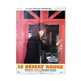 Original poster 60x80 cm red desert 1964 Michelangelo Antonioni Monica Vitti