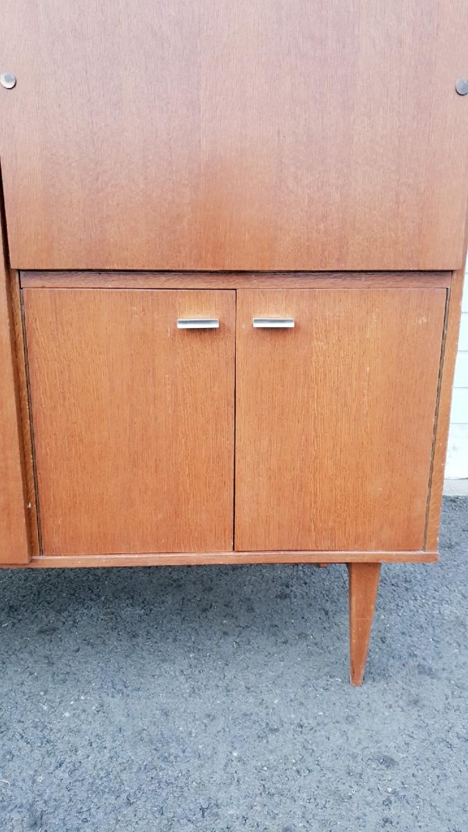 Scandinavian vintage library-secretary