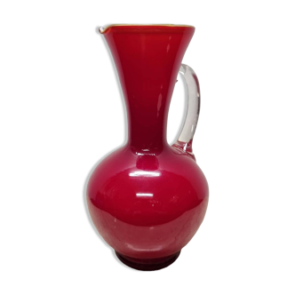 Vintage Opalina Fiorentina Carafe, 1970s