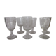 6 old bistro glasses from 1900-1920