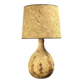 Lampe de table en liège des années 1960-1970, France