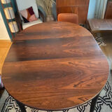 Scandinavian rosewood table from Rio 60s