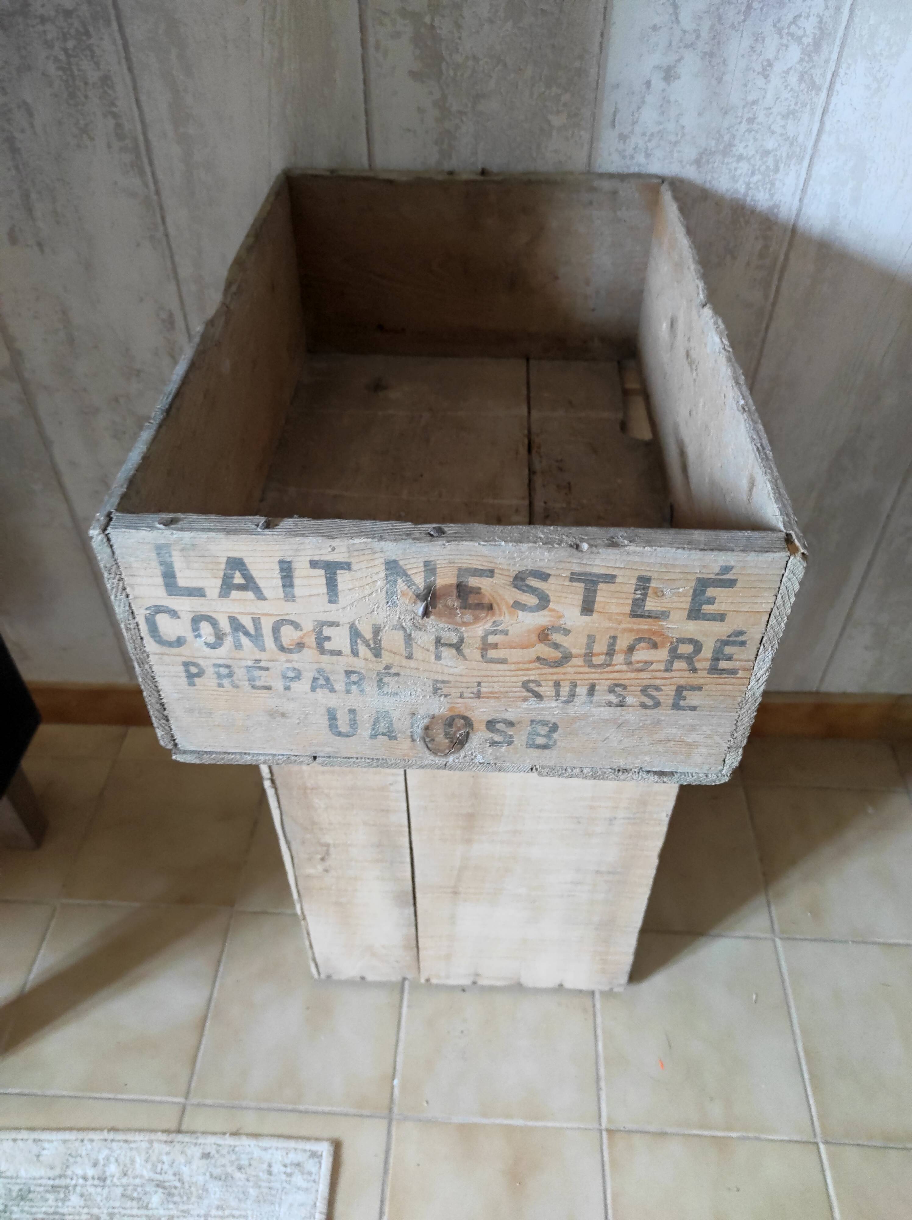 Nestlé Old crate
