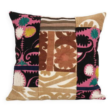 Vintage embroidered cushion cover 48x46 cm