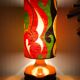 Lampe space age Devil céramique Stein - vintage Germany 70s