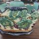 Grande jardinière barbotine art nouveau