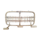 Rattan and bamboo coat rack of the 60s