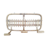 Rattan and bamboo coat rack of the 60s