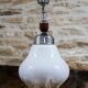 Mazzega glass pendant lamp 70s