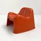 Fauteuil Toga orange par Sergio Mazza pour Artemide, 1960