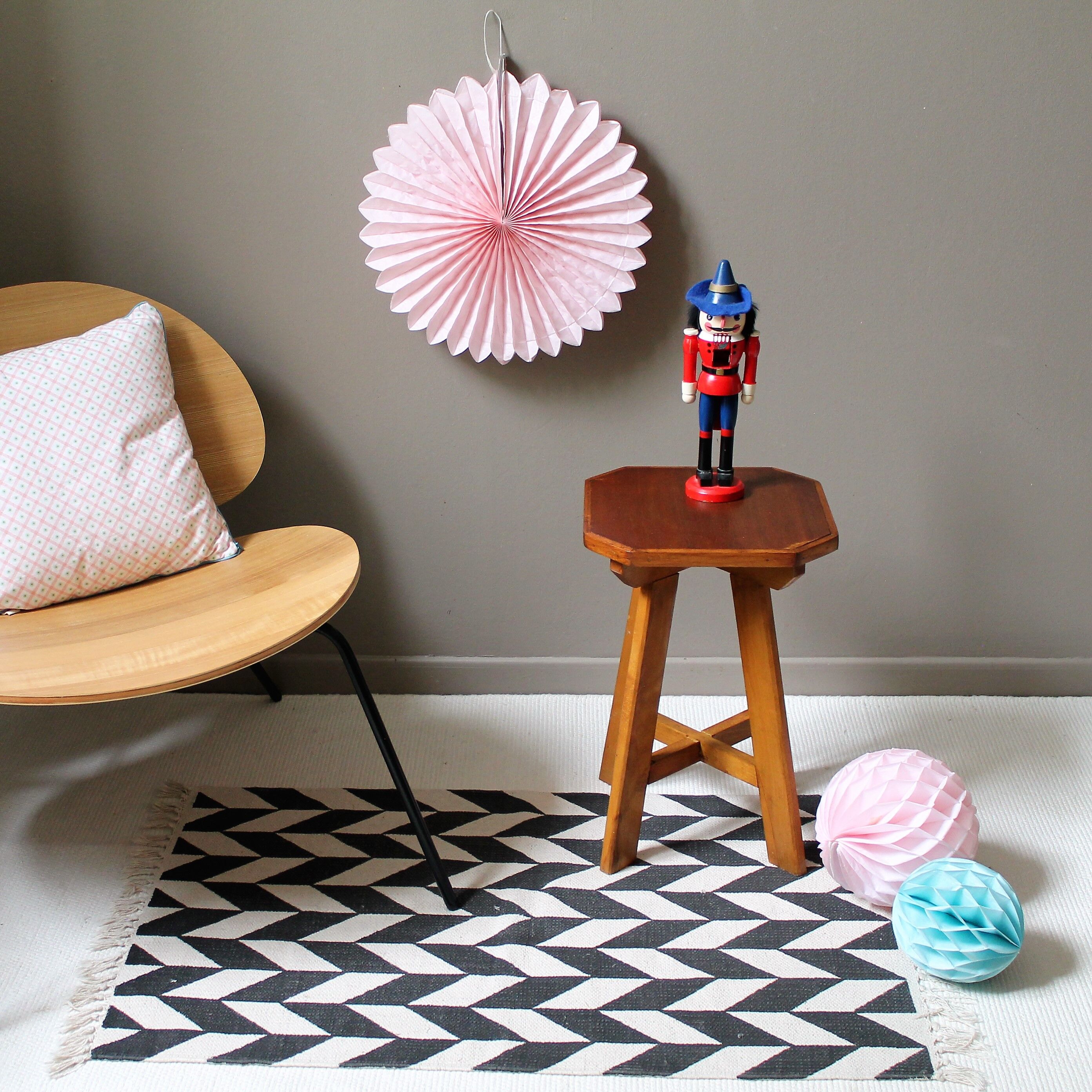 Vintage workshop stool