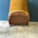 Old gold toad chair