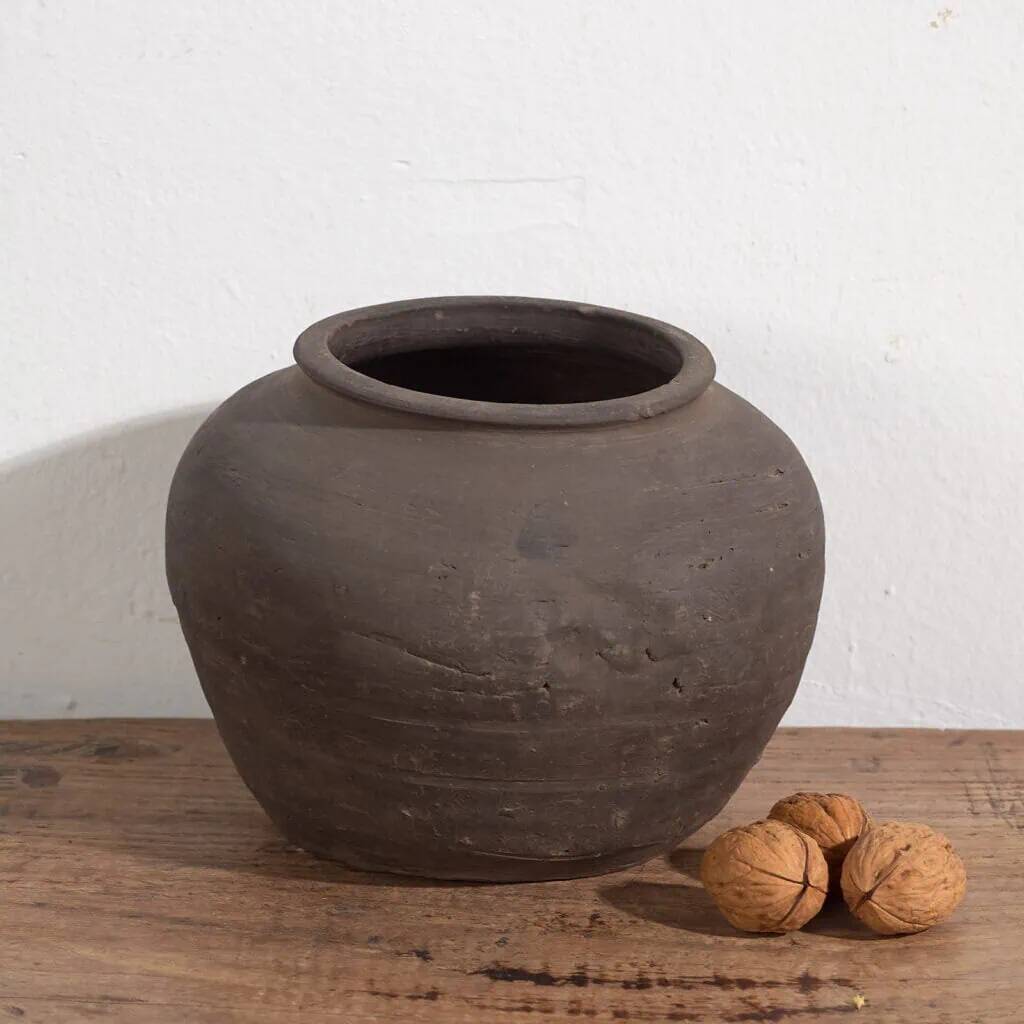 Antique grey vase (c.1900) #8