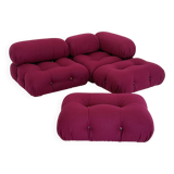 Canapé modulable Camaleonda Bordeaux par Mario Bellini pour B&B Italia