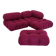 Camaleonda Modular Sofa in Bordeaux by Mario Bellini for B&B Italia