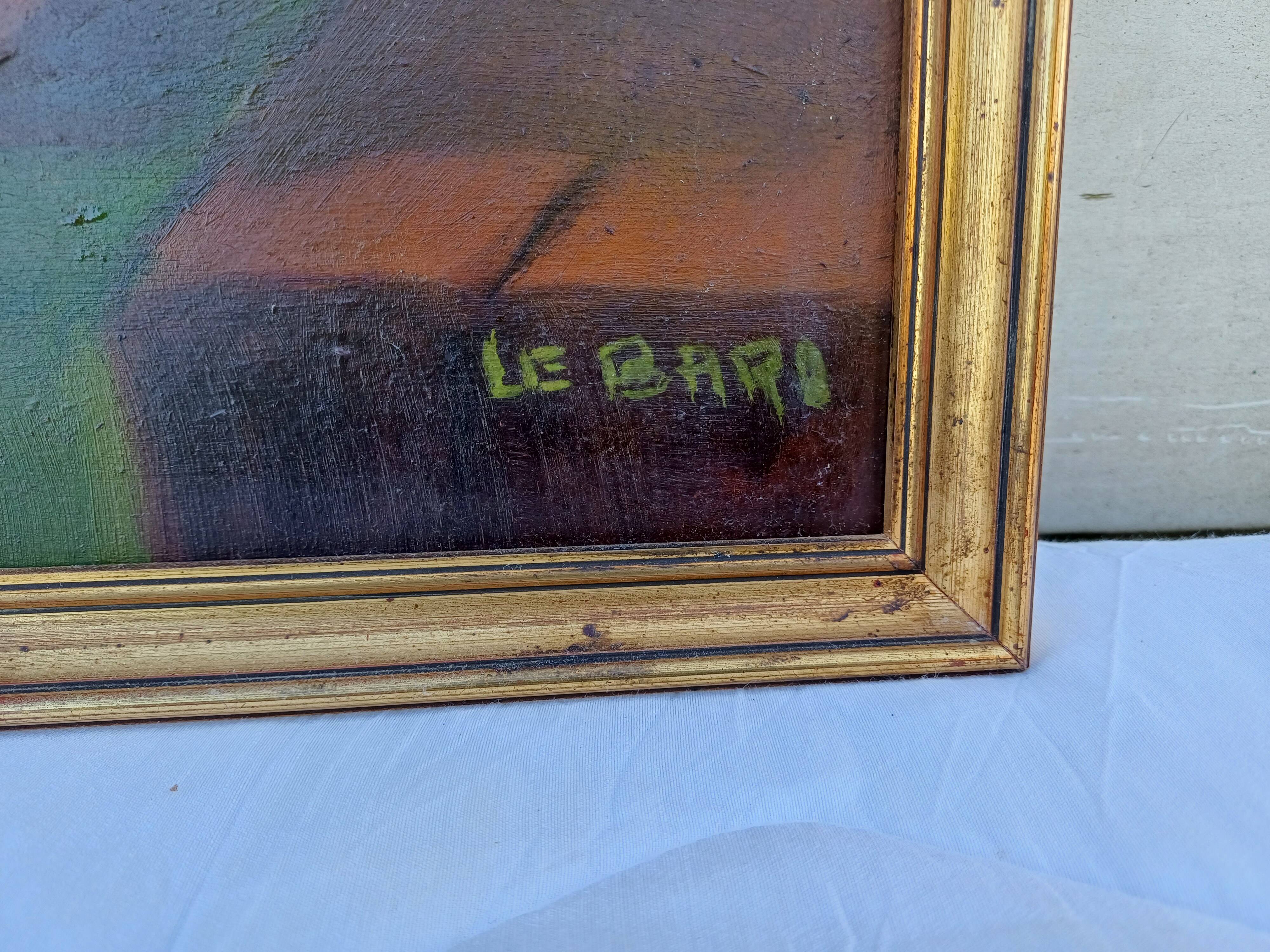 Oil on Panel “Still Life” by: Le Baro