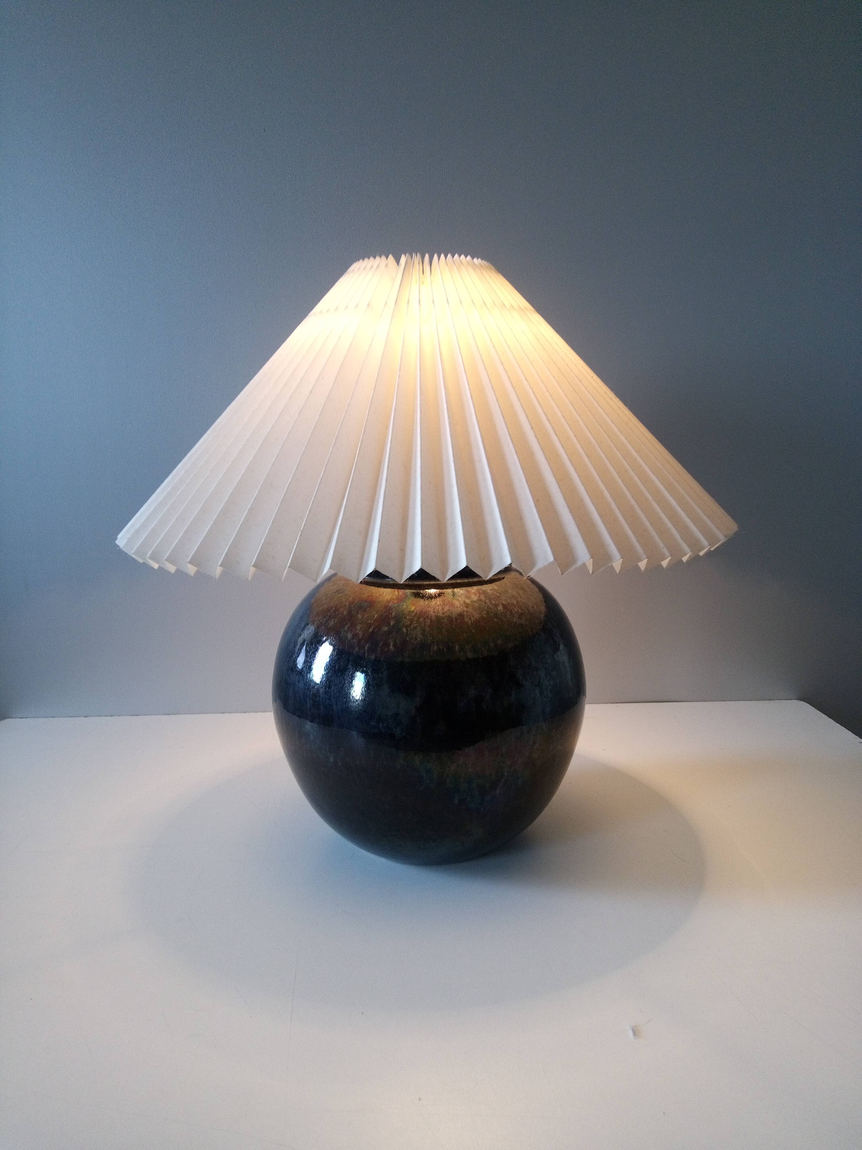 Lampe de table céramique - Jérôme Massier Vallauris