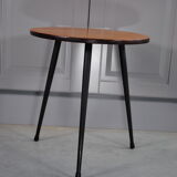 Vintage tripod side table