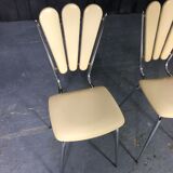 Pair of chairs "Petals" 70s