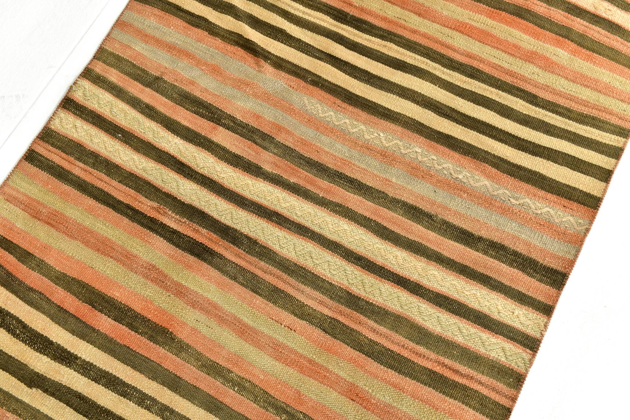 3x10 Rug For Hallway Vintage Kilim Runner Rug, 80x301Cm