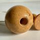 Bilboquet vintage en bois massif