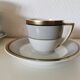 LIMOGES Gaston Sailly coffee service, white, gray and gold