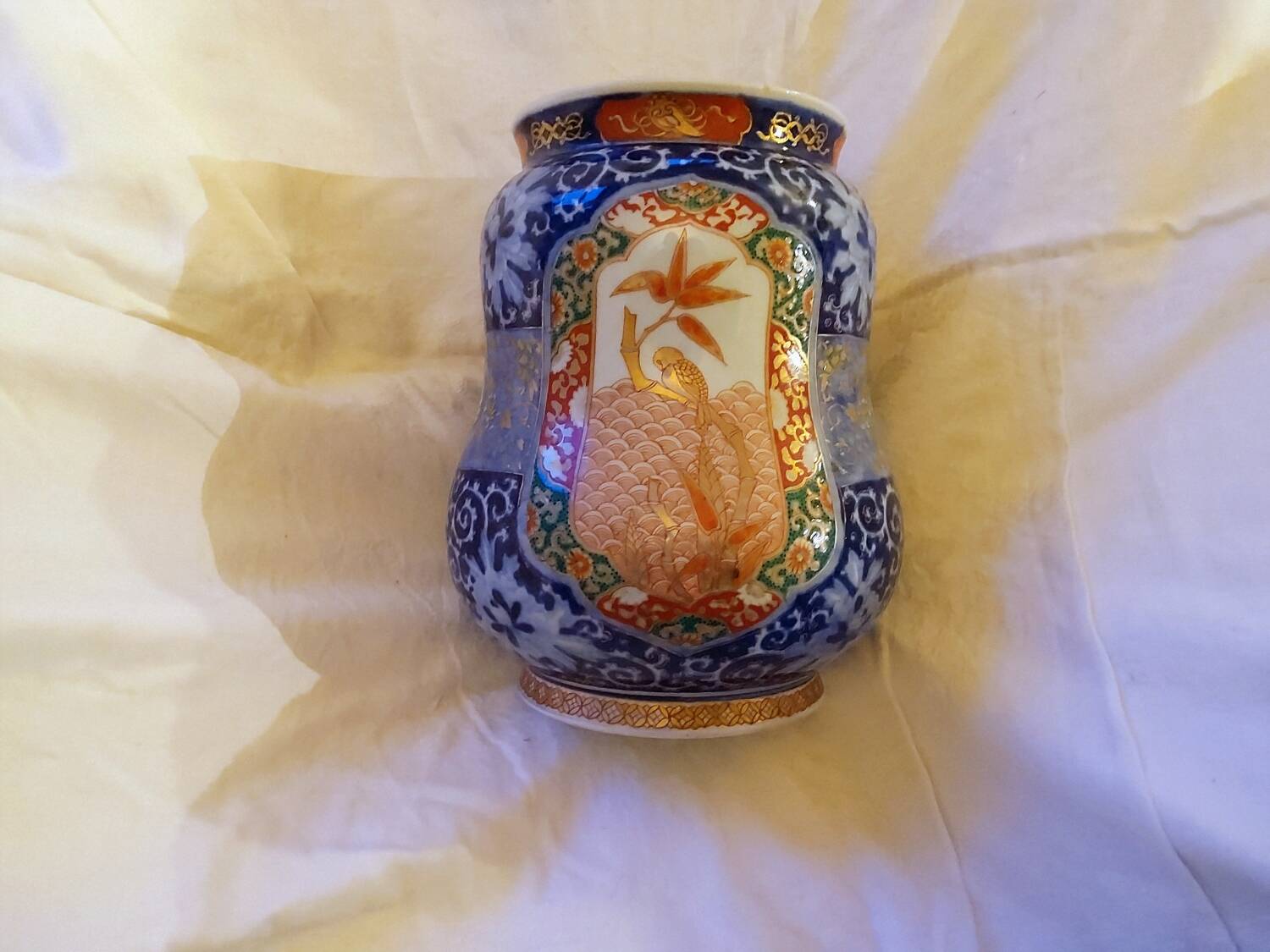 Imari porcelain vase