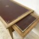 Bureau style Louis XVI bois et cuir