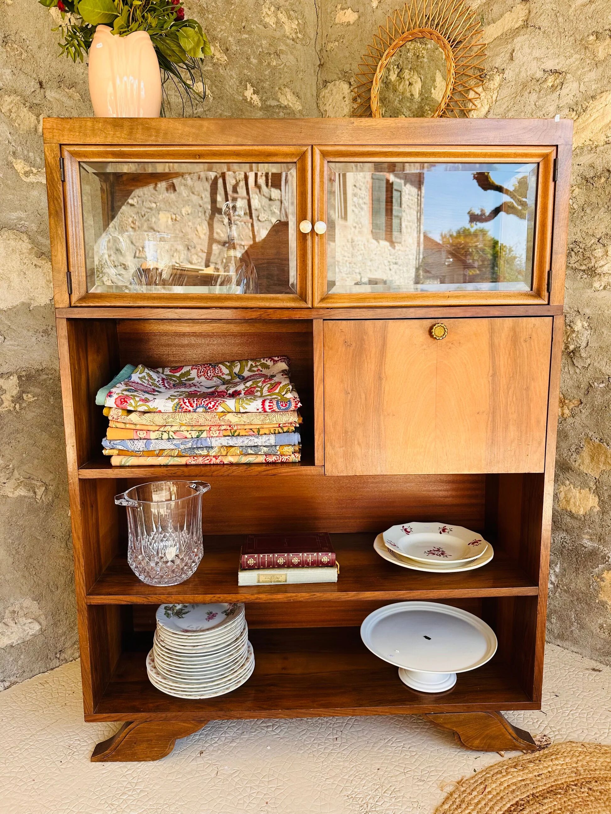 1950s display cabinet