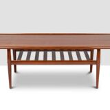 Grete Jalk for Glostrup. “GJ106” coffee table in teak. 1960s.