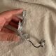 Silver fish wall hook